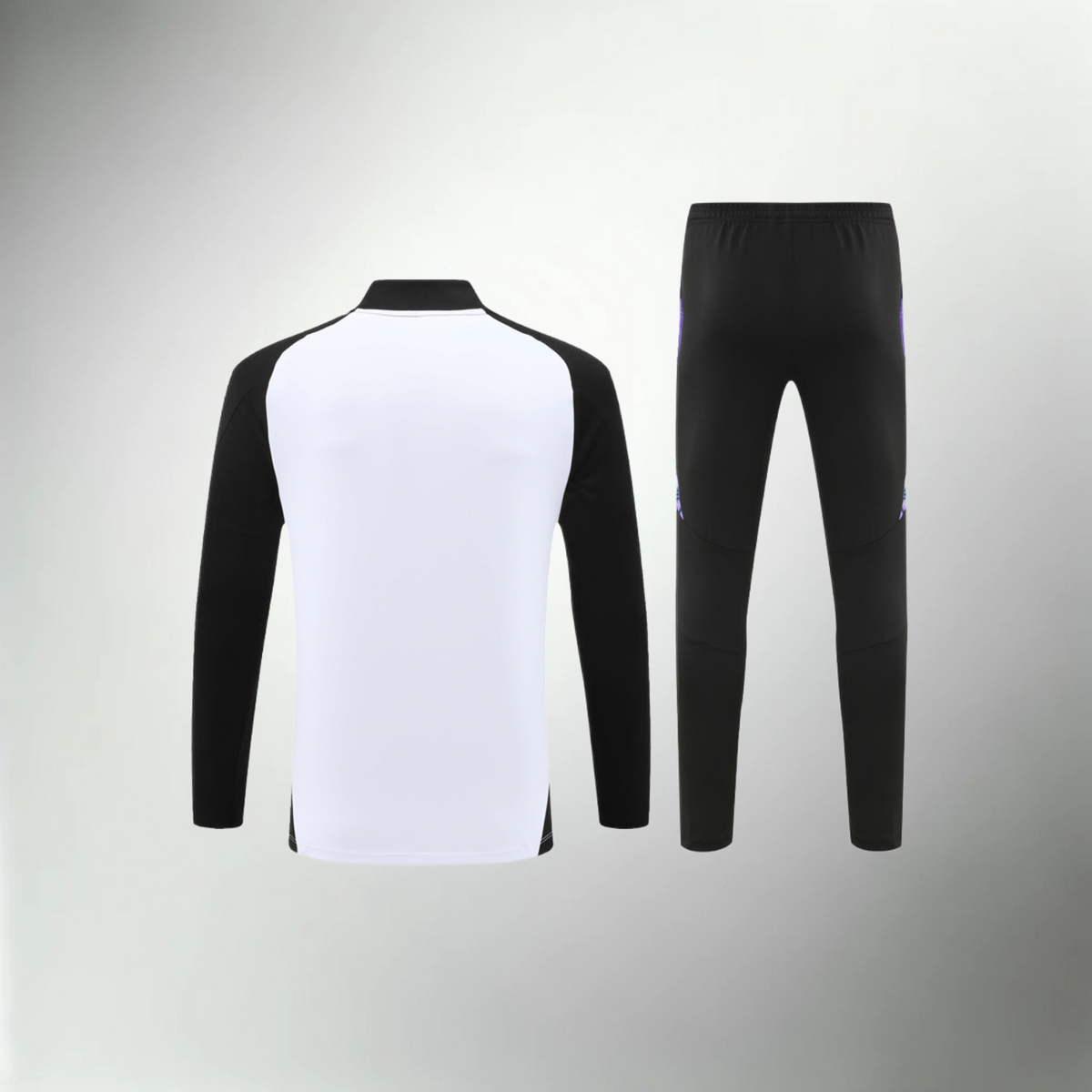 Germany White, Black and Purple Tracksuit