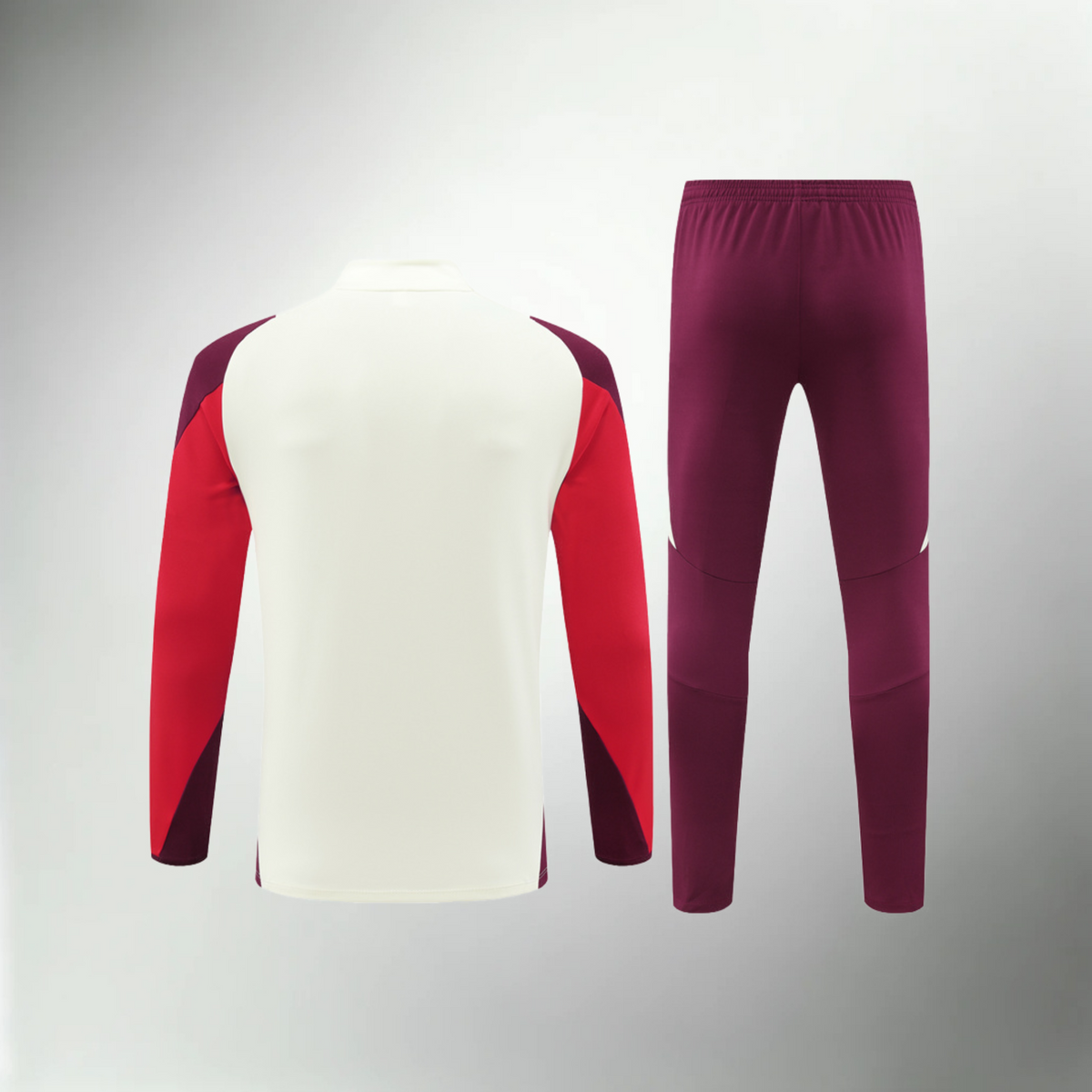 Bayern Munchen White and Red Tracksuit