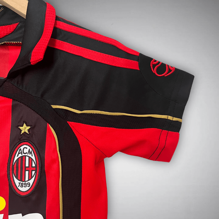 06/07 AC Milan Home Kids Size Kit