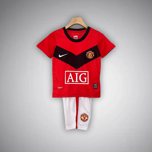 09/10 Manchester United Home Kids Size Kit