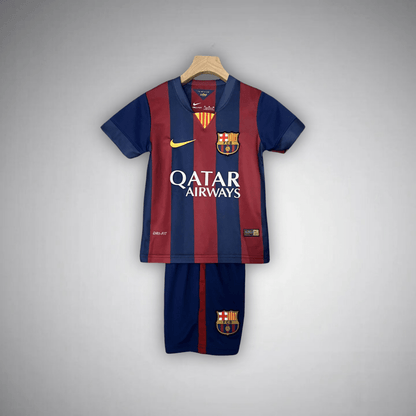 14/15 FC Barcelona Home Kids Size Kit
