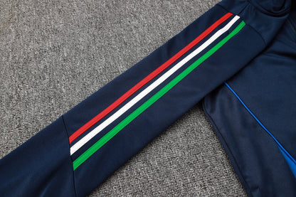 2024 Italy Dark Blue Premium Tracksuit