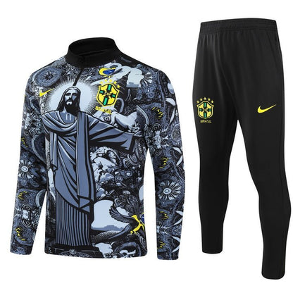 Brazil "Jesus" Premium Kids Size Tracksuit