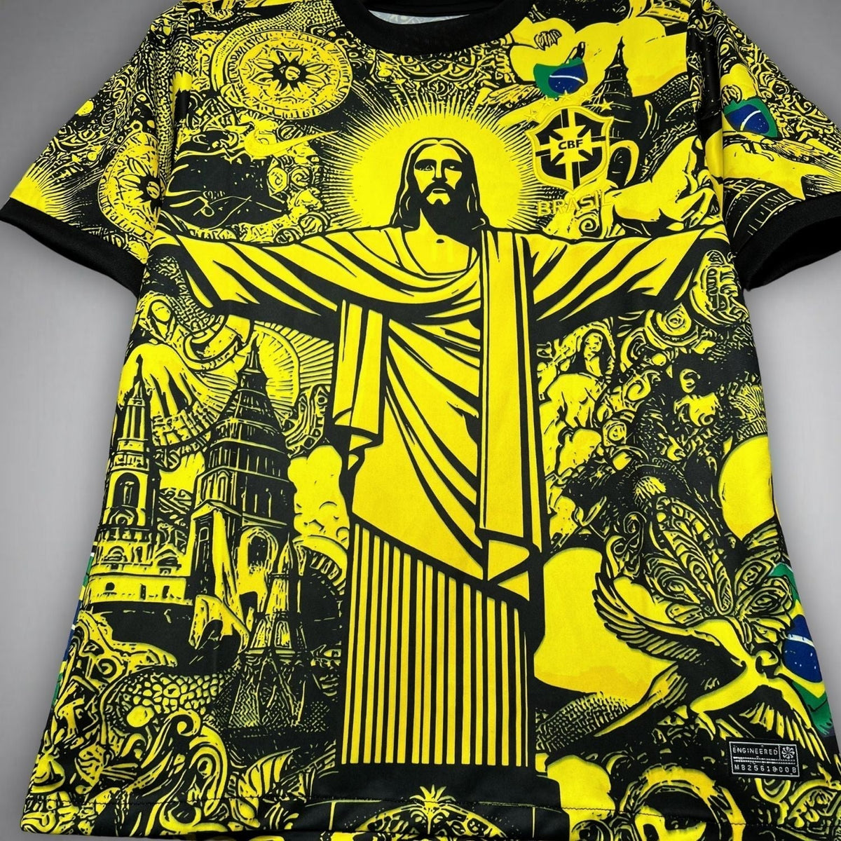 24/25 Brazil "Jesus" Premium Yellow Kit