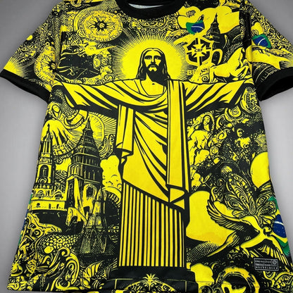 24/25 Brazil "Jesus" Premium Yellow Kit