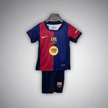 24/25 FC Barcelona Home Kids Size Kit