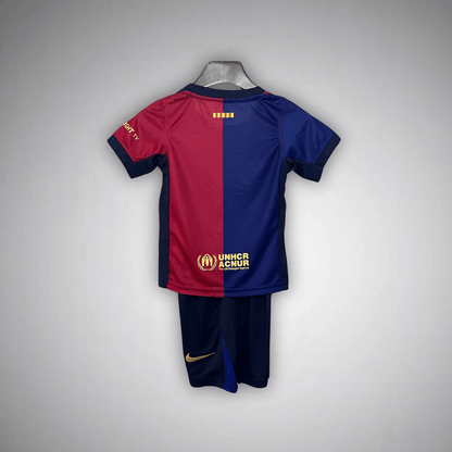 24/25 FC Barcelona Home Kids Size Kit