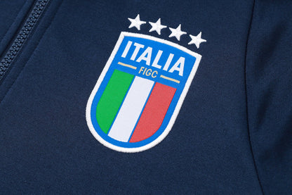 Juventus Turquoise and Dark Blue Premium Tracksuit