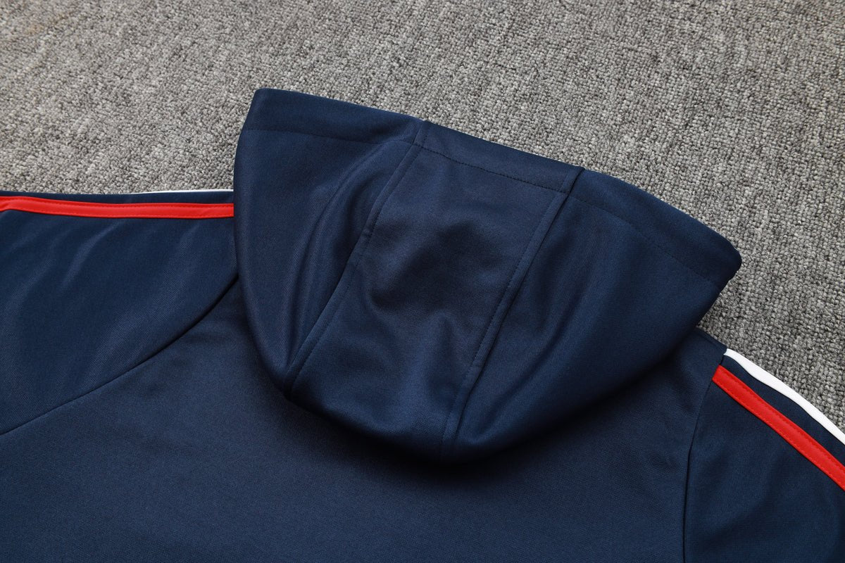 Juventus Turquoise and Dark Blue Premium Tracksuit