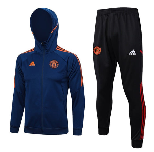 Manchester United Dark Blue Premium Tracksuit
