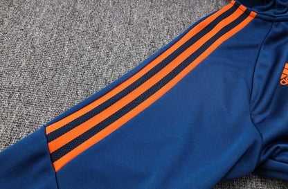 Manchester United Dark Blue Premium Tracksuit