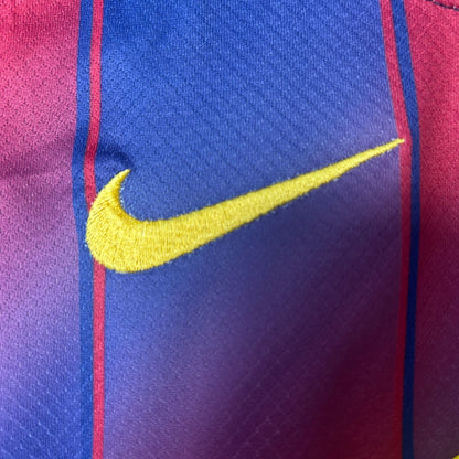 25/26 FC Barcelona Home Kids Size Kit