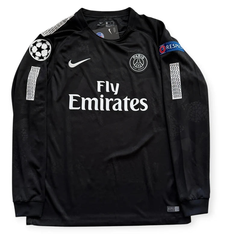 PSG 2018-19 Nike Champions League Third Jersey - Ballstar Respect Long Sleeve MEN