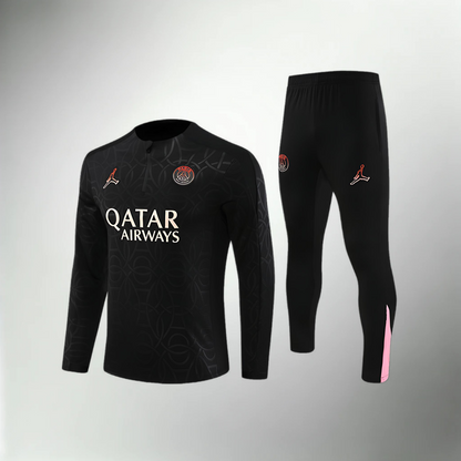 Paris Saint Germain Black Tracksuit