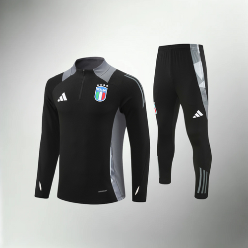 Italy Black and Gray Tracksuit