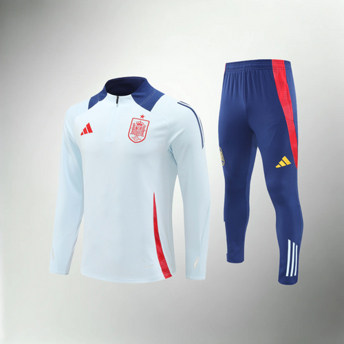 Spain White, Blue and Red Tracksuit