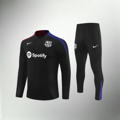 Barcelona Black Tracksuit