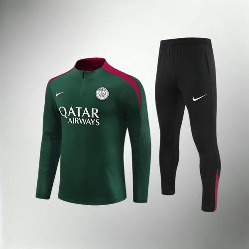Paris Saint-Germain Green and Black Tracksuit