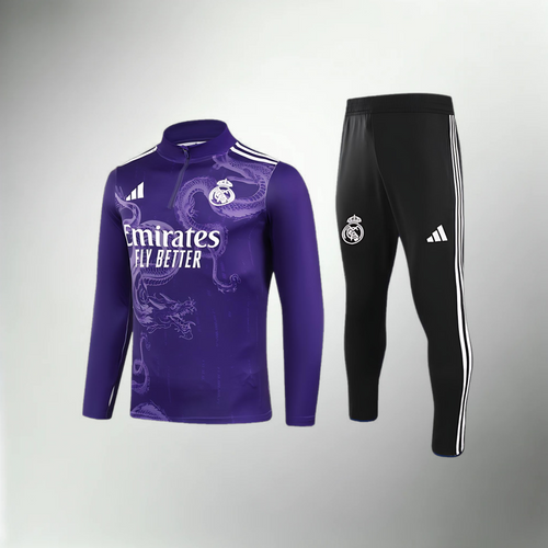 Real Madrid "Dragon Morado" Special Edition Tracksuit