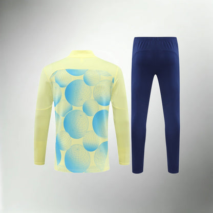 Manchester City Blue and Yellow Tracksuit