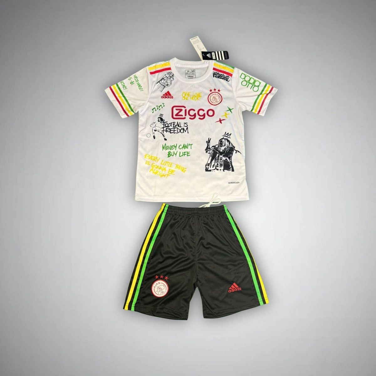 Ajax "Bob Marley" White Premium Kids Size Kit
