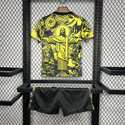 24/25 Brazil "Jesus" Premium Yellow Kit