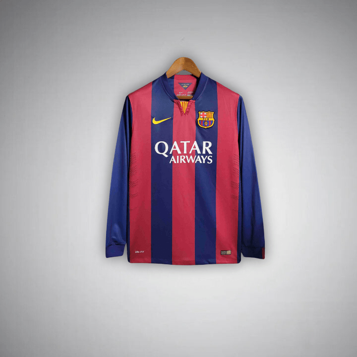 14/15 FC Barcelona Home Long Sleeve Kit