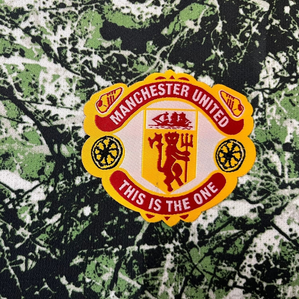 Manchester United X Stone Roses Premium Green Kit