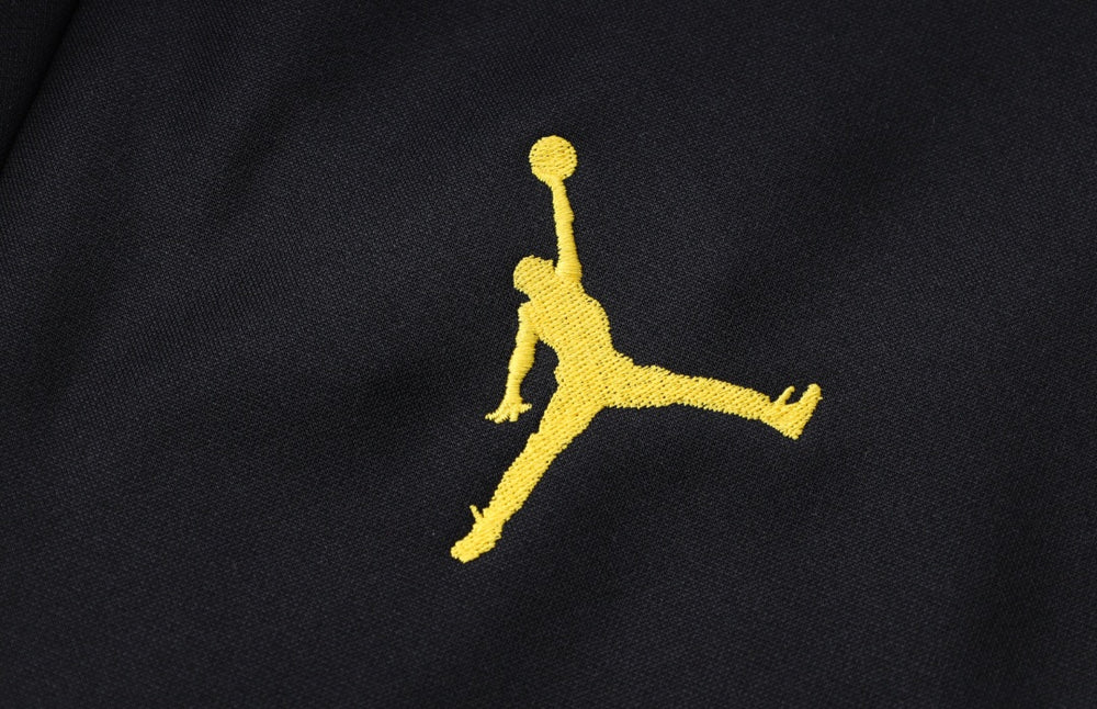 PSG Black and Yellow Premium Tracksuit