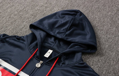 PSG Dark Blue and Red Premium Tracksuit