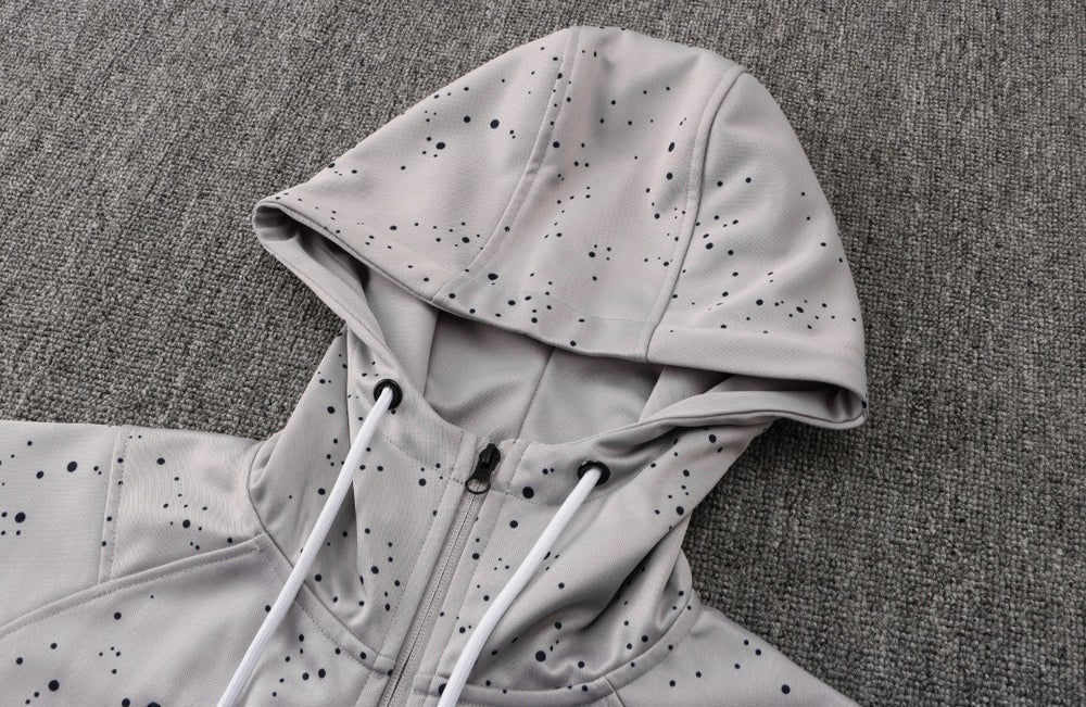 PSG Dark Gray and Blue Premium Tracksuit