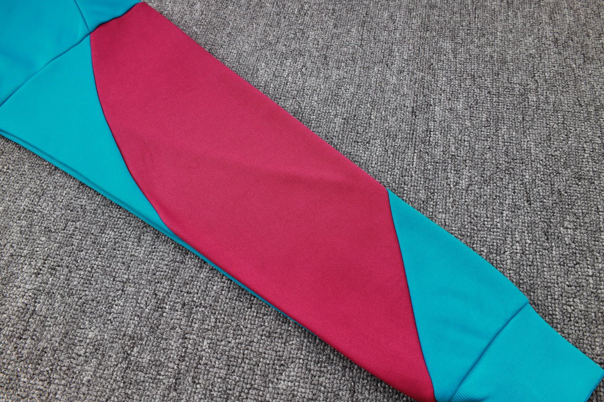 PSG Turquoise and Pink Premium Tracksuit