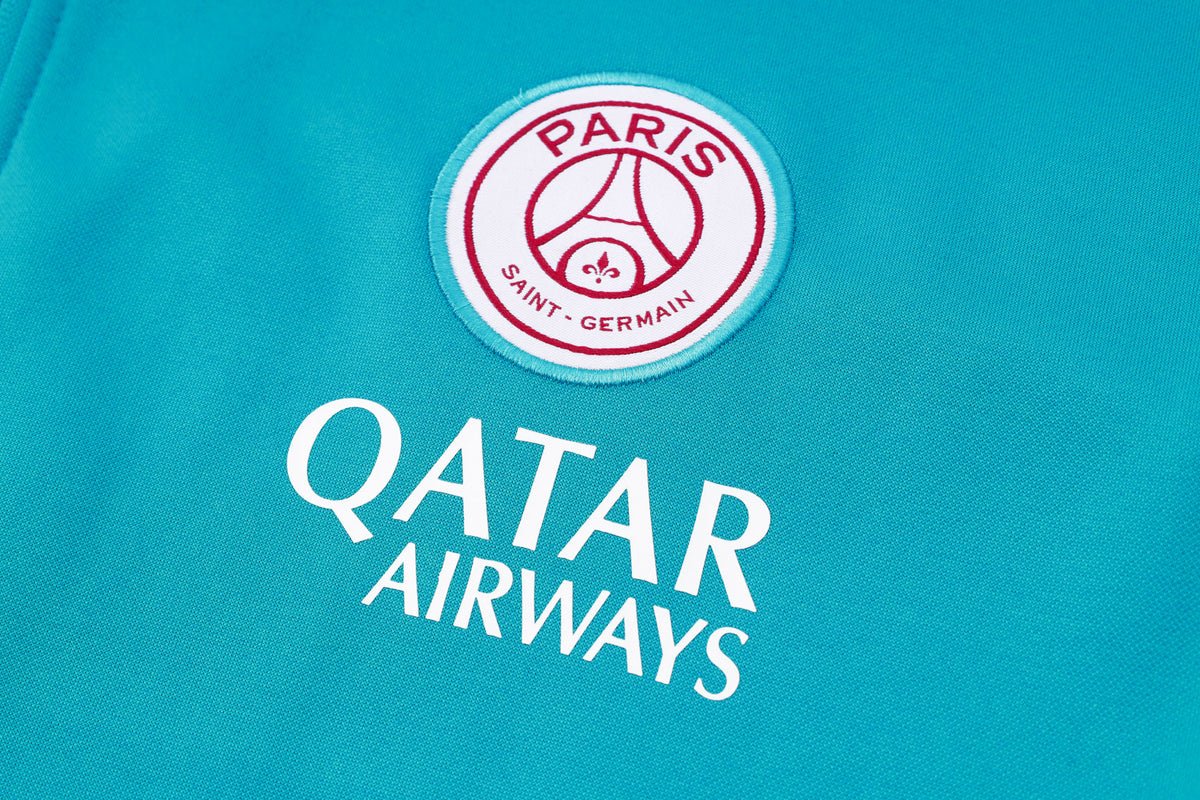 PSG Turquoise and Pink Premium Tracksuit