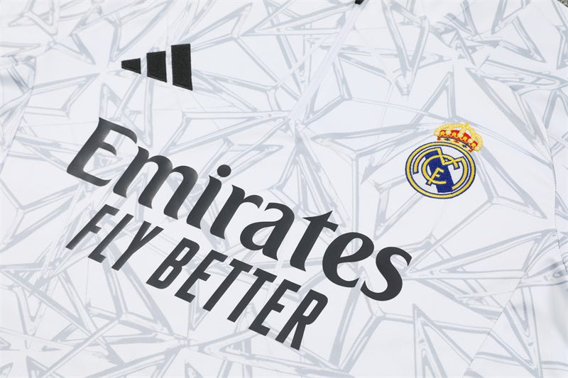 Real Madrid "White Armor" Premium Tracksuit