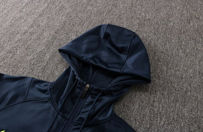 Tottenham Dark Blue Premium Tracksuit